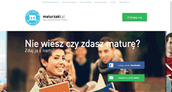 Desktop Screenshot of maturzaki.pl